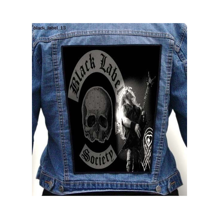 Black Label Society Backpatch Giant Back Patch Rückenaufnäher Aufnäher