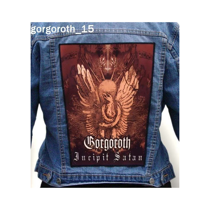 Gorgoroth Backpatch Rückenaufnäher Aufnäher Black Fucking Metal 