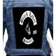 Black Label Society Backpatch Giant Back Patch Rückenaufnäher Aufnäher