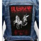 Blasphemy Fucking Old Black Metal Giant Back Patch Rückenaufnäher Aufnäher