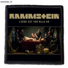 Rammstein Patch Backpatch Rückenaufnäher Aufnäher
