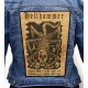 Hellhammer Backpatch Giant Back Patch Rückenaufnäher Aufnäher