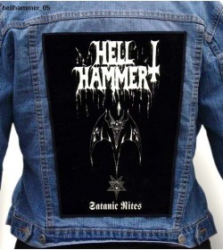 HELLHAMMER BIG BACK PATCH