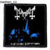 Mayhem De Mysteriis Dom Sathanas Patch Backpatch Rückenaufnäher Aufnäher