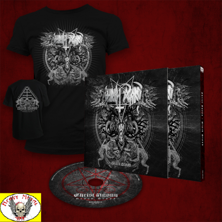 CHRIST AGONY OFFICIAL NEW CD+T-SHIRT &quot;Black Blood&quot; Strictly Limited 50 PCS