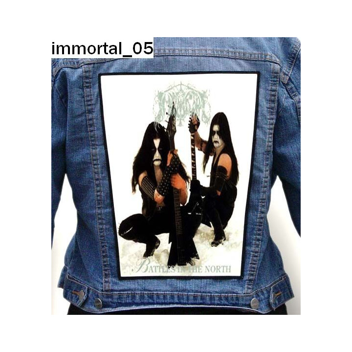 Immortal BackPatch Giant Back Patch Rückenaufnäher Aufnäher
