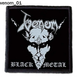 Venom Black Metal Patch Backpatch Rückenaufnäher Aufnäher