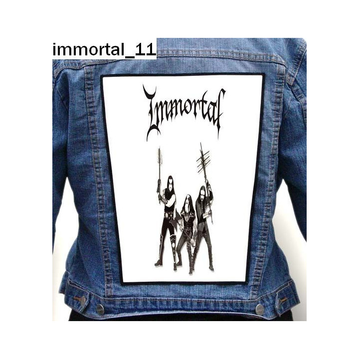 Immortal BackPatch Giant Back Patch Rückenaufnäher Aufnäher
