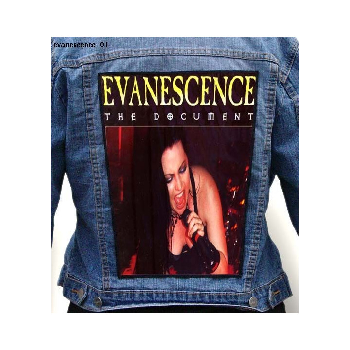 EVANESCENCE Backpatch Giant Back Patch Rückenaufnäher Aufnäher 