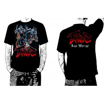 Turbo Last Warrior Official T-Shirt Heavy Metal Legend From Poland