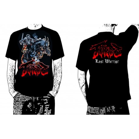 Turbo Last Warrior Official T-Shirt Heavy Metal Legend From Poland