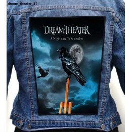 Dream Theater Backpatch Giant Back Patch Rückenaufnäher Aufnäher 