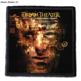 Dream Theater Patch Backpatch Rückenaufnäher Aufnäher