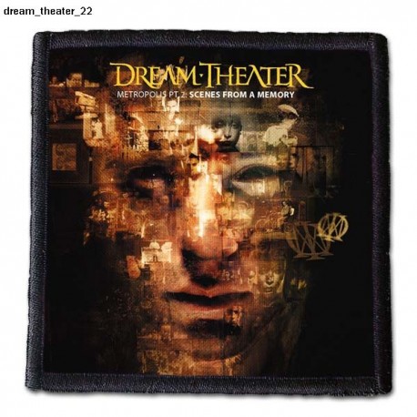 Dream Theater Patch Backpatch Rückenaufnäher Aufnäher