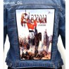 Saxon Backpatch Giant Back Patch Rückenaufnäher Aufnäher 