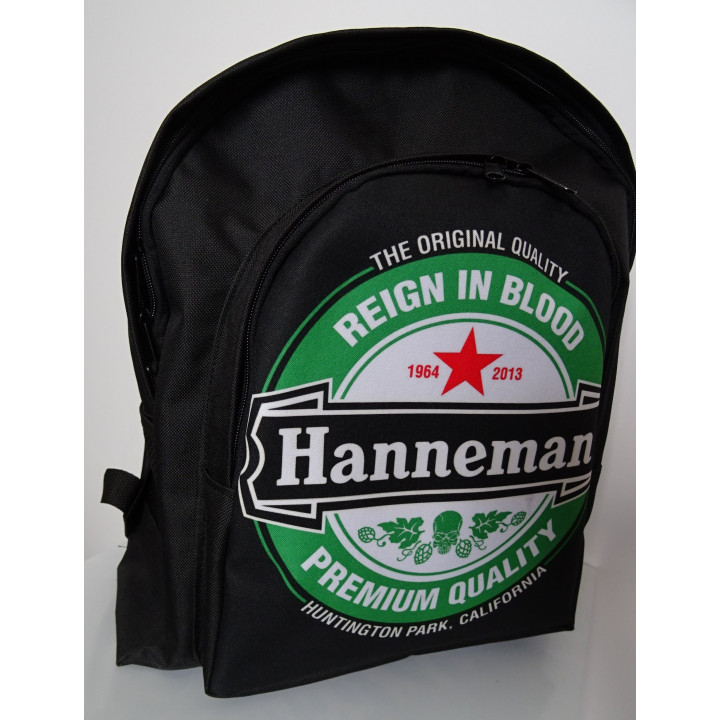 Slayer Jeff Hanneman 1964 - 2013 Backpack Reign In Blood Huntington Park California The Original Premium Quality
