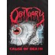 OBITUARY Cause Of Death OFFICIAL ORIGINAL T-SHIRT