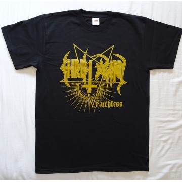 CHRIST AGONY "Faithless" GOLD LOGO ! Strictly Limited T-SHIRT OFFICIAL 