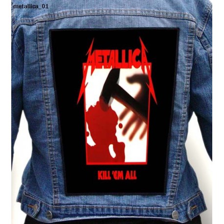 METALLICA BACKPATCH BIG BACK PATCH