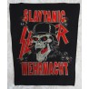 Slayer Slaytanic Wehrmacht Total Cult Thrash Metal Backpatch Giant Back Patch Rückenaufnäher Aufnäher