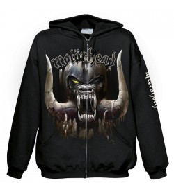  MOTÖRHEAD OFFICIAL Aftershock Warpig OFFICIAL ZIPPER HOODIE MOTORHEAD 