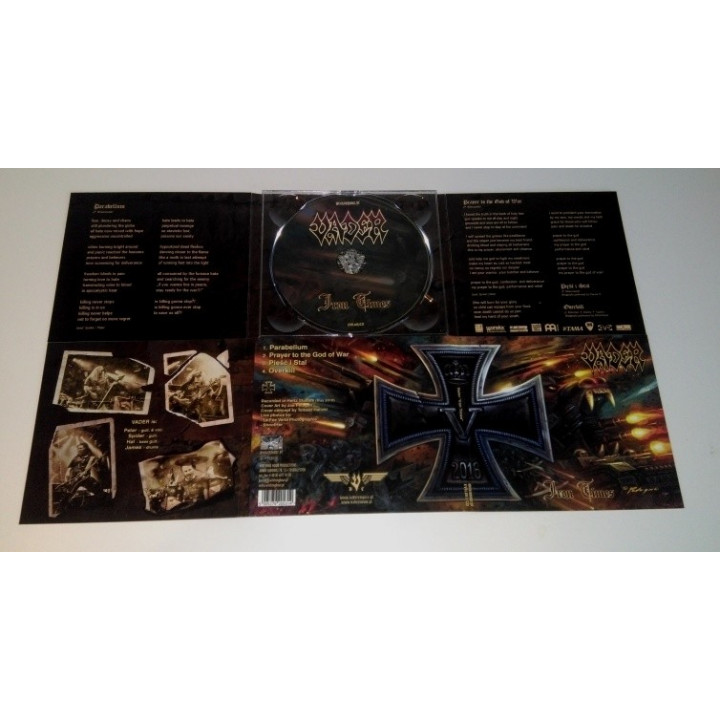 VADER -"Iron Times" DIGI PACK NEW EP ! announcement "EMPIRE"