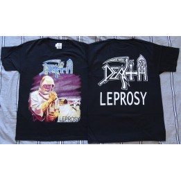 Death Leprosy Official T-Shirt Chuck Schuldiner Legend Classic Old Death Metal REAL PHOTO! NO PHOTO SHOP Free Shipping