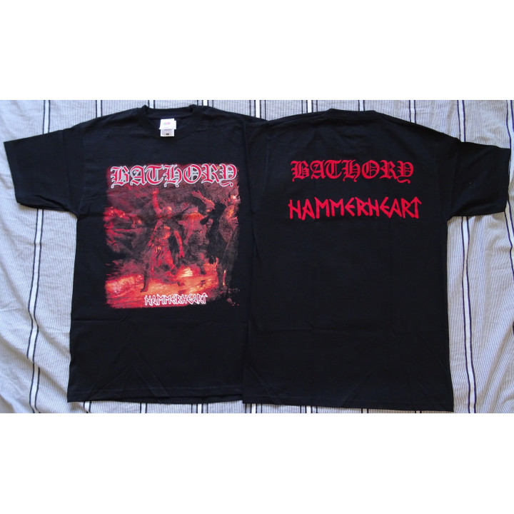Bathory Hammerheart Official T-Shirt Quorthon Seth Legend of Black Metal 