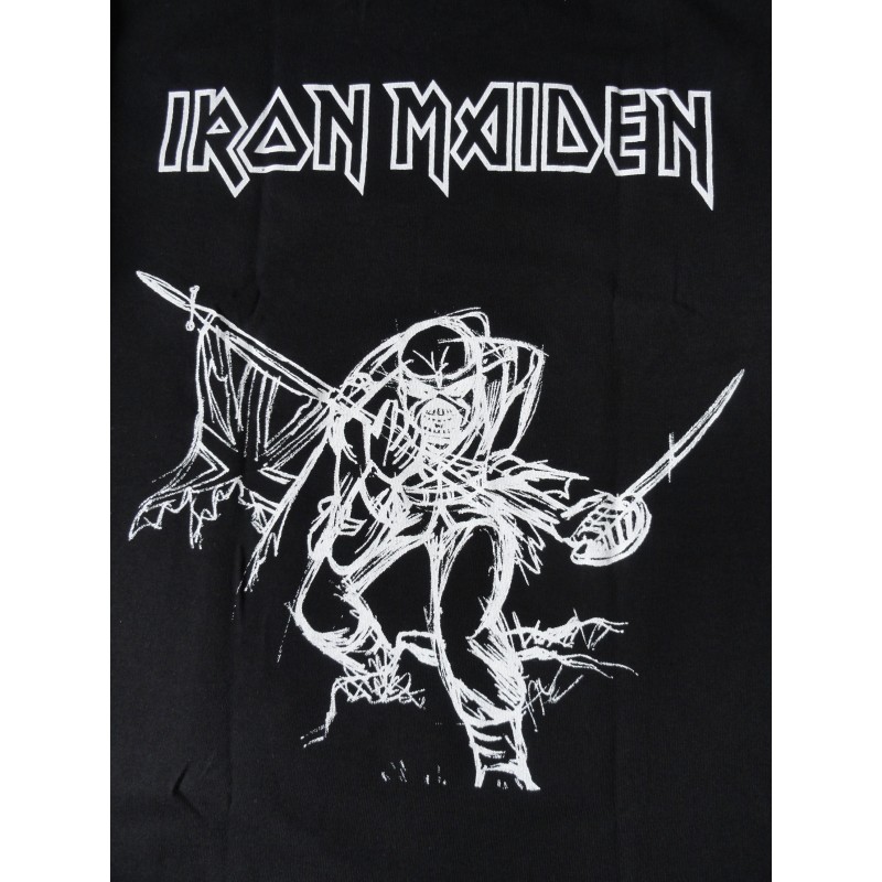 Iron Maiden Handschuhe Classic Band Logo The trooper Nue offiziell Fingerless 