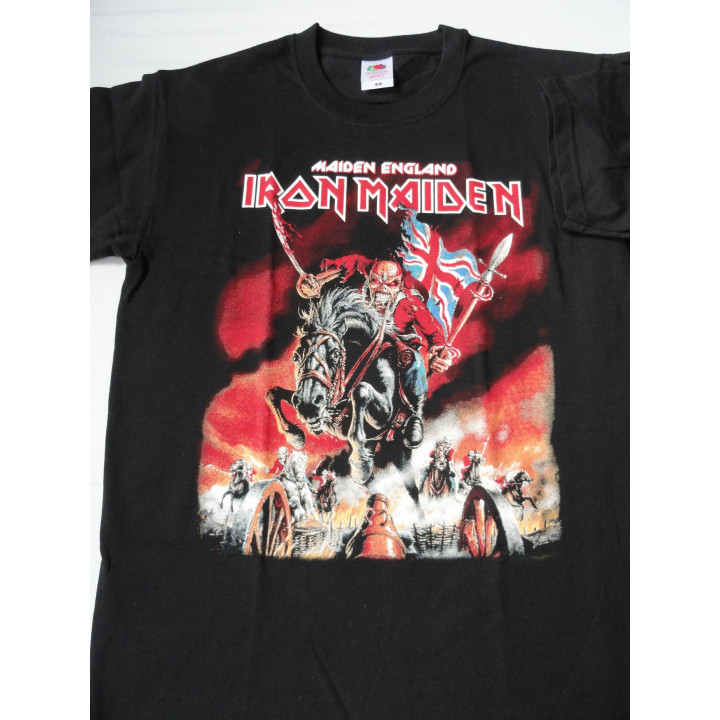 IRON MAIDEN Maiden England The Trooper OFFICIAL ORIGINAL T-SHIRT