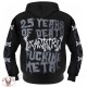 INCANTATION OFFICIAL ZIPPER HOODIE ,,DELIVERANCE,, TWENTY FIVE YEARS OF DEATH FUCKING METAL