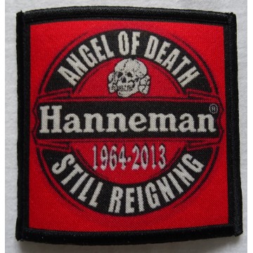 Jeff Hanneman Angel of Death Still Reigning 1964 - 2013 Red Tribute Patch Slayer