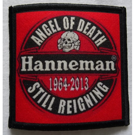 Jeff Hanneman Angel of Death Still Reigning 1964 - 2013 Red Tribute Patch Slayer