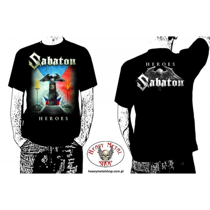 SABATON - HEROES  CZECH REPUBLIC Official Merchandise SABATON
