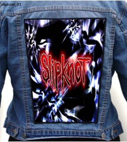 Slipknot Backpatch Giant Back Patch Rückenaufnäher Aufnäher