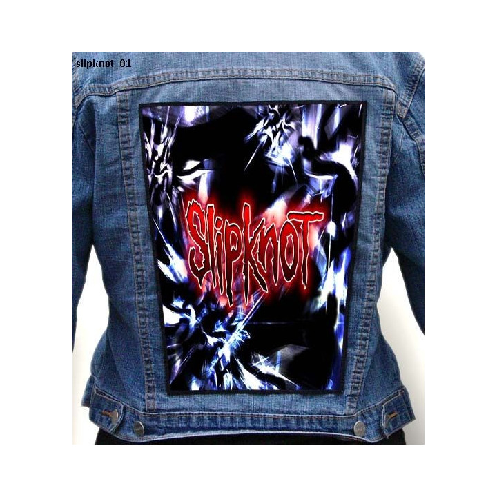 Slipknot Backpatch Giant Back Patch Rückenaufnäher Aufnäher