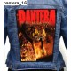 Pantera Backpatch Giant Back Patch Rückenaufnäher Aufnäher