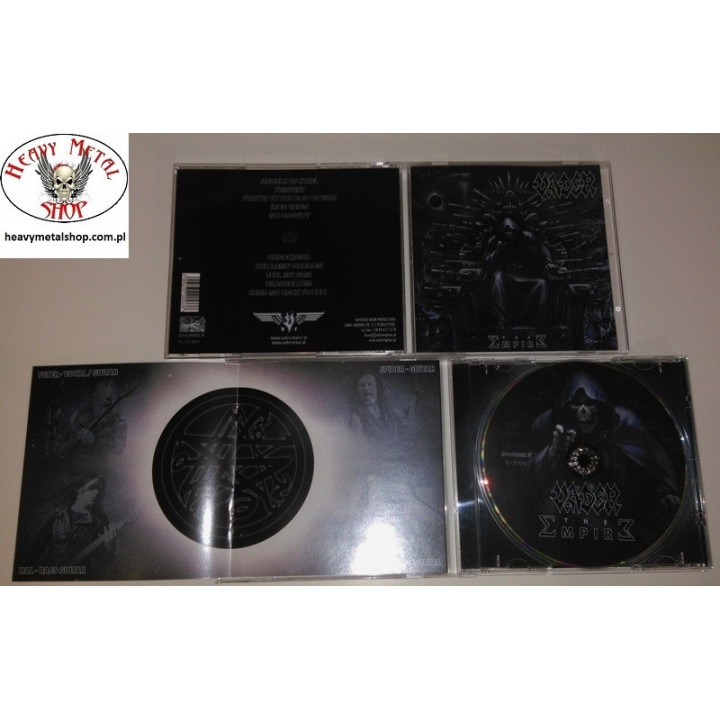 VADER –"THE EMPIRE" CD JEWELCASE 