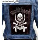 Motörhead Backpatch Giant Back Patch Rückenaufnäher Aufnäher 