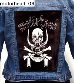 Motörhead Backpatch Giant Back Patch Rückenaufnäher Aufnäher 