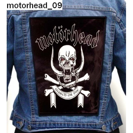 Motörhead Backpatch Giant Back Patch Rückenaufnäher Aufnäher 