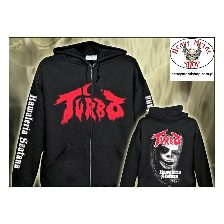 TURBO OFFICIAL -"Kawaleria Szatana" OFFICIAL ZIPPER HOODIE