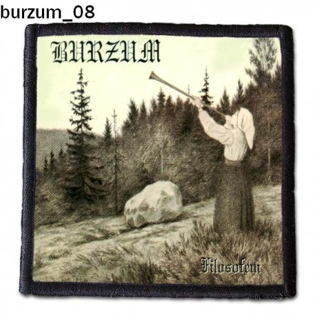 Burzum Patch Backpatch Rückenaufnäher Aufnäher Black Metal