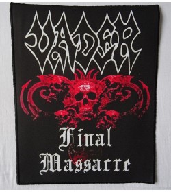 Vader Final Massacre Backpatch Giant Back Patch Rückenaufnäher Aufnäher