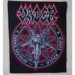 Vader Legions Since 1983 Death Metal Backpatch Rückenaufnäher Aufnäher
