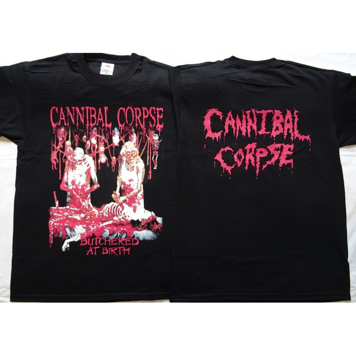 Cannibal Corpse Butchered At Birth Official T-Shirt Brutal Death Fucking Metal 