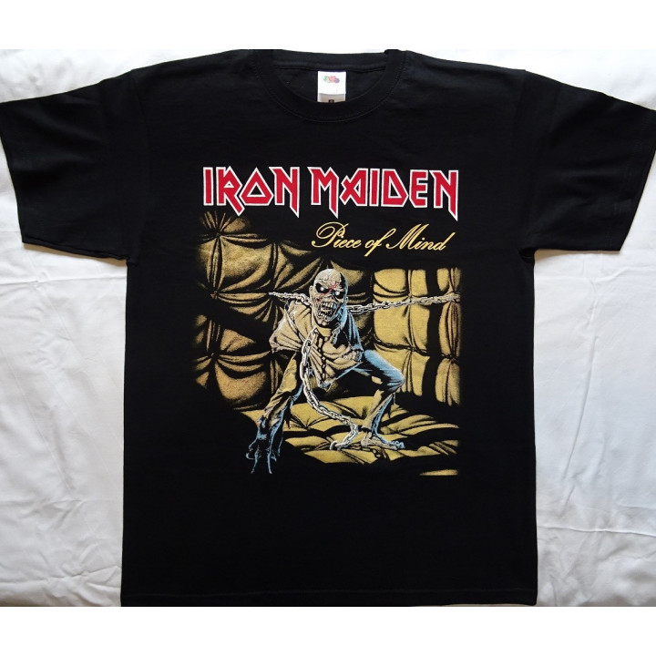 IRON MAIDEN Piece of Mind OFFICIAL ORIGINAL T-SHIRT 