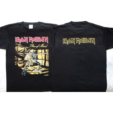 IRON MAIDEN Piece of Mind OFFICIAL ORIGINAL T-SHIRT 