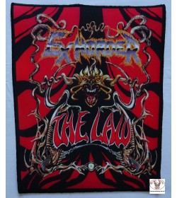 EXHORDER The Law Backpatch Giant Back Patch Rückenaufnäher Aufnäher