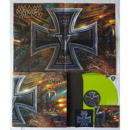Vader Iron Times Special Edition Set Strict Limited Green LP+CD+TAPE+Poster+Patch+Badge+Guitar Picks